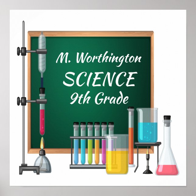 School / Teacher / Classroom Poster (Front)