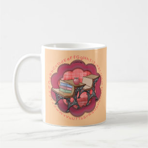 School Teacher Desk Coffee Mug