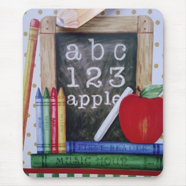 "SCHOOL TEACHER" MOUSEPAD (Front)