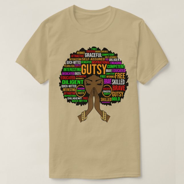 School Teacher Positive Inspirational Black Women  T-Shirt (Design Front)