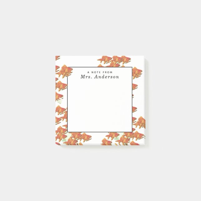 School Teacher Post-it Notes (Front)