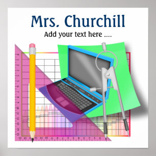 School Teacher Poster - SRF