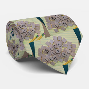 School Teacher Principal Back To School Necktie