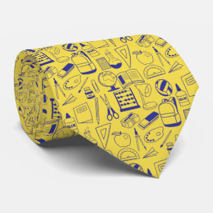 School Teacher Principal School Supplies Necktie