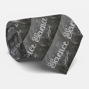 School Teacher Science Blackboard Chalk Necktie