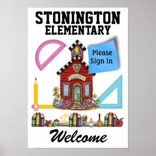 School - Teacher - SRF Poster