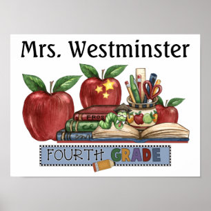 School - Teacher - SRF Poster