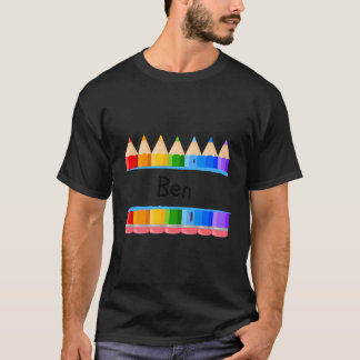School Teacher Student Name Ben Kindergen Tag T-Shirt