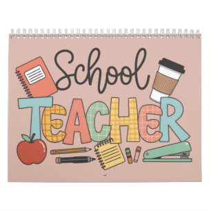 School Teacher Teaching Future Leaders Gifts Calendar