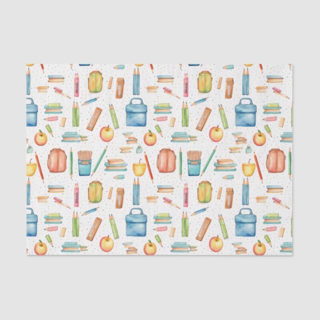 School/Teacher Tissue Paper (Front)