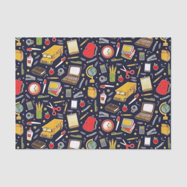 School Teacher Tissue Paper (Front)