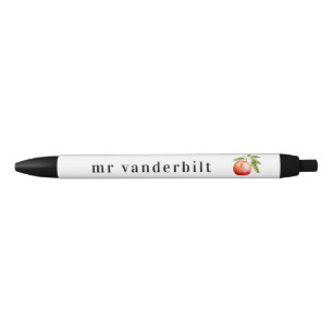 School Teacher Watercolor Peach Graphic   Fun  Black Ink Pen