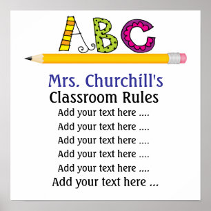 School Teacher's Poster - SRF