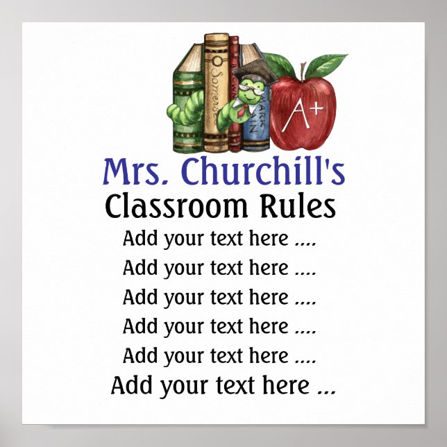 School Teacher's Poster - SRF (Front)