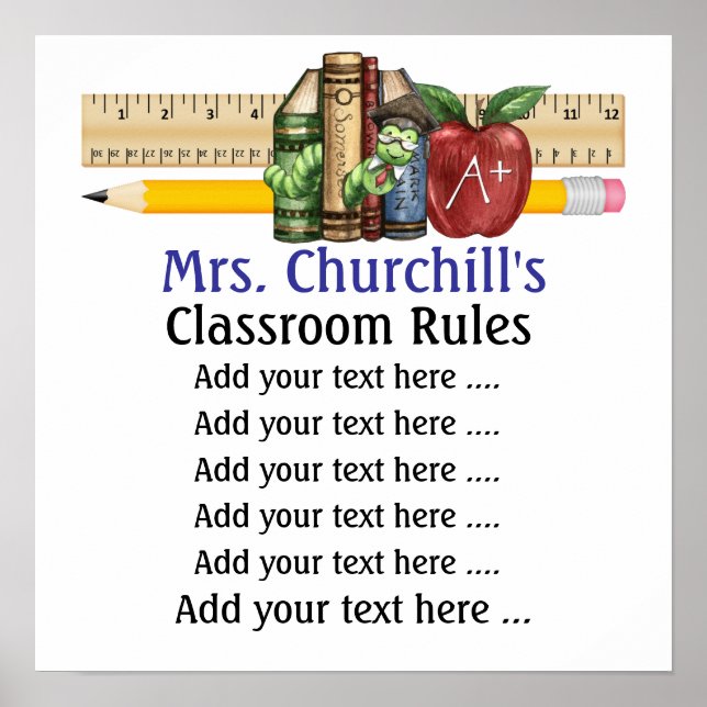 School Teacher's Poster - SRF (Front)