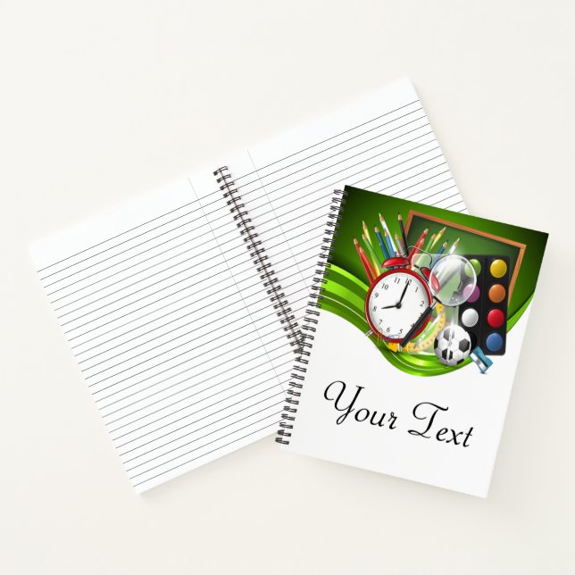 School theme notebook (Inside)