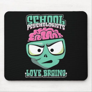 School Therapist Psych Back To School Psychologist Mouse Pad