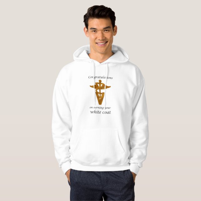 School Veterinary White Coat Ceremony Hoodie (Front Full)