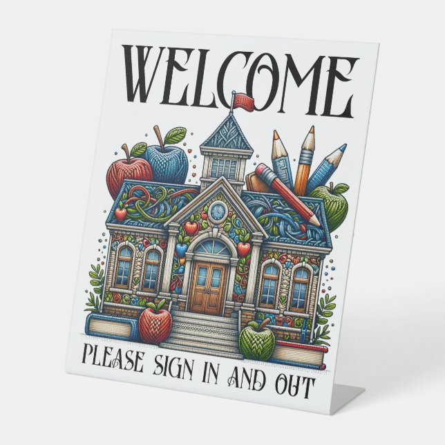 School Welcome Sign (Front)