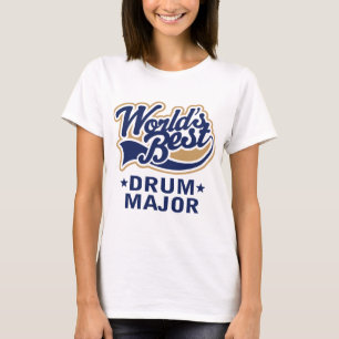 School Worlds Best Drum Major Gift T-Shirt