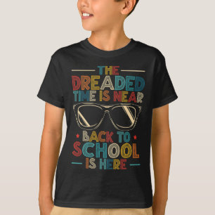 School Year Student Tutor Byck To School T-Shirt