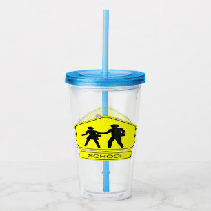 School Zone Acrylic Tumbler