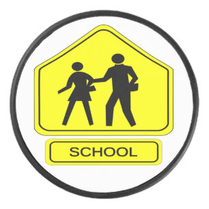 School Zone Hockey Puck