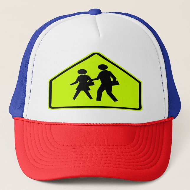 School Zone Trucker Hat (Front)