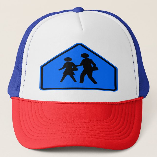 School Zone Trucker Hat (Front)
