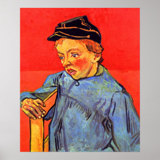 Schoolboy by Vincent van Gogh Poster