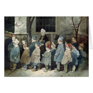 Schoolboys in the Playground