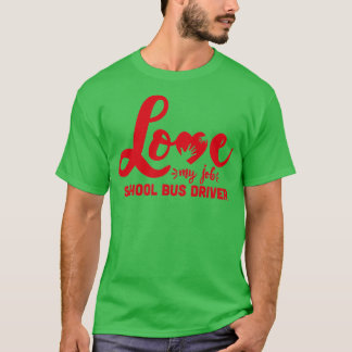 Schoolbus driver school bus driver back to school T-Shirt