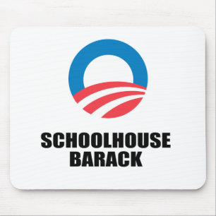 SCHOOLHOUSE BARACK MOUSE PAD