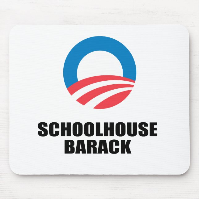 SCHOOLHOUSE BARACK MOUSE PAD (Front)