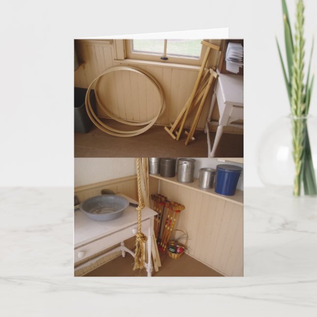 "Schoolhouse Games" Thank You Card (Front)