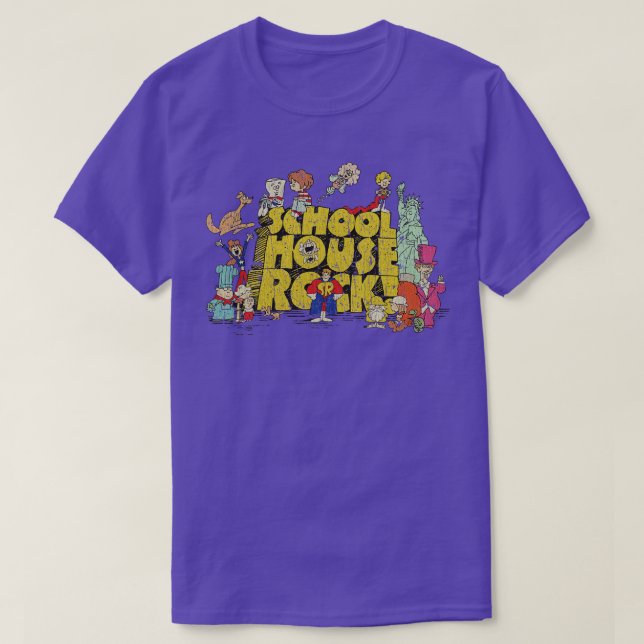 Schoolhouse Rock 1973 T-Shirt (Design Front)