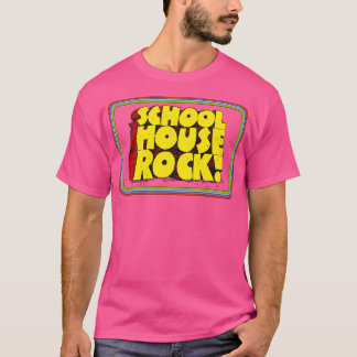 Schoolhouse Rock 70s Retro Title Bars T-Shirt