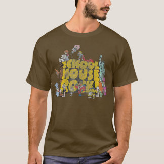 Schoolhouse Rock Logo with Characters Tank Top