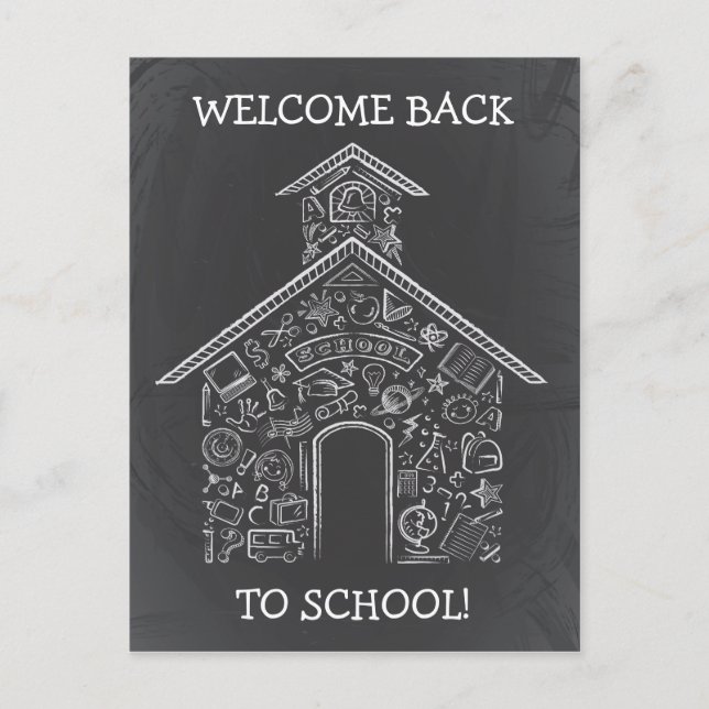 Schoolhouse Teachers Postcard (Front)