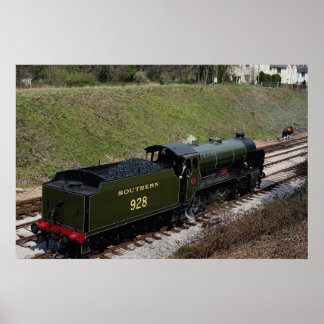 Schools Class No. 928 ""Stowe"" at Horsted Keynes Poster