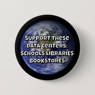 Schools Libraries Bookstores 6 Cm Round Badge