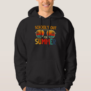 Schools Out For Beach Summer Senior Teacher Sungla Hoodie