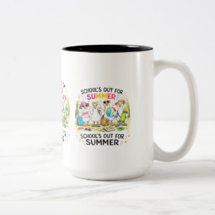 School's Out For Summer Ducks Mug Funny Teacher
