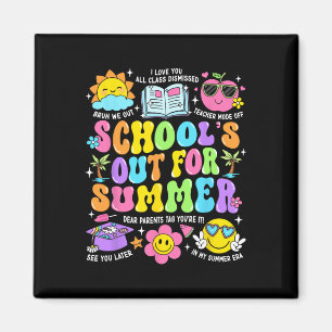 Schools Out For Summer Graduation Last Day Of Scho Magnet