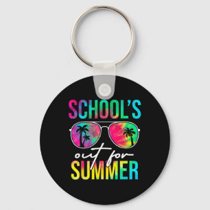 Schools Out For Summer Graduation Students Teacher Key Ring
