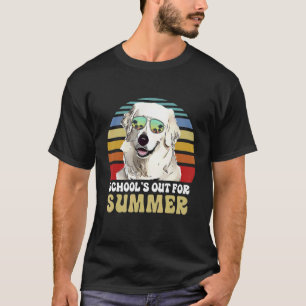 Schools Out For Summer Kuvaszok Dog Teacher T-Shirt