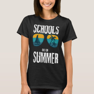 Schools Out For Summer  Last Day Of School Retro T-Shirt