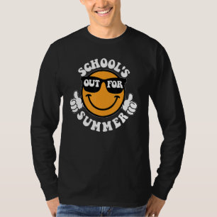 Schools Out For Summer Last Day Of School Smile Te T-Shirt