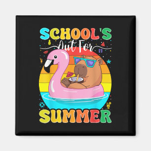 Schools Out For Summer Last Day Of School Teacher  Magnet