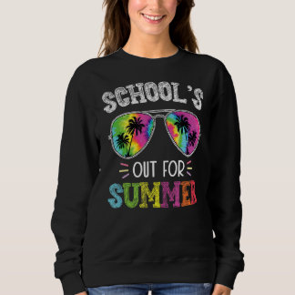 Schools Out For Summer Teacher Last Day Of School  Sweatshirt